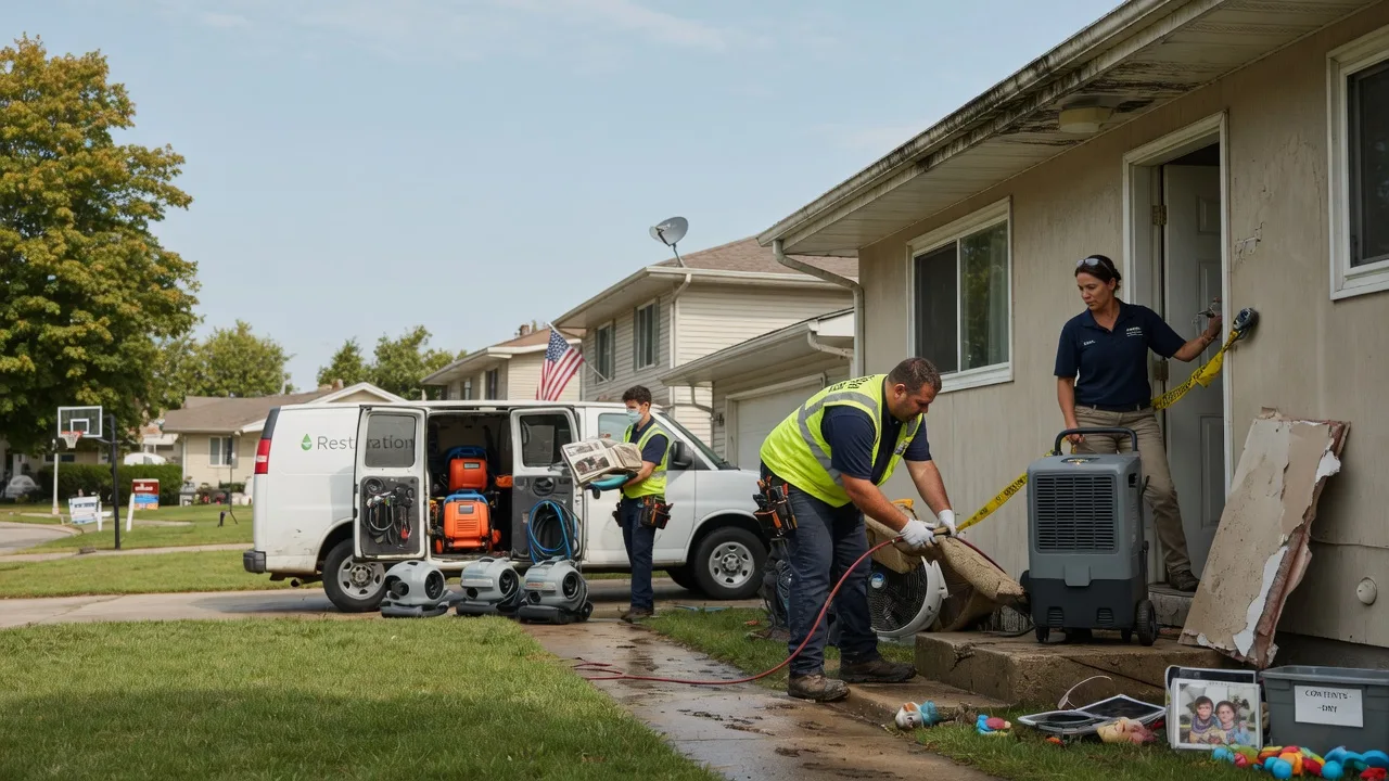 Water Damage Restoration in Vining, IA near me